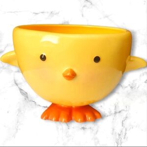 Hallmark Yellow Ceramic Baby Chick Bowl Candy Dish/ Planter
